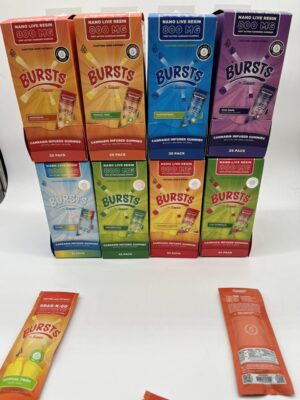 bursts by sauce edibles