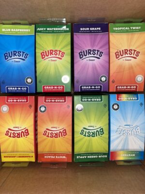 bursts by sauce 800mg edibles