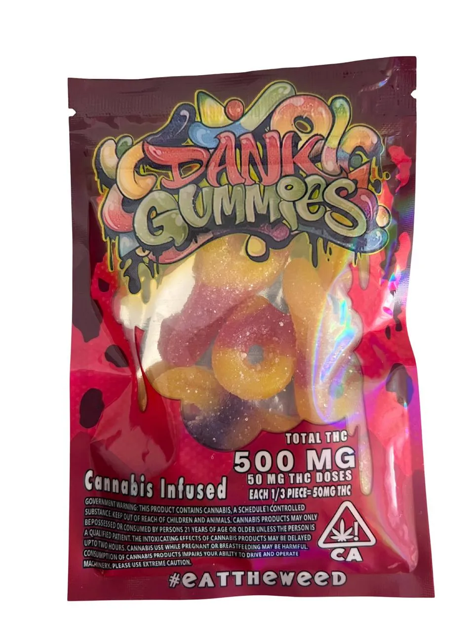 dank gummies 500 mg