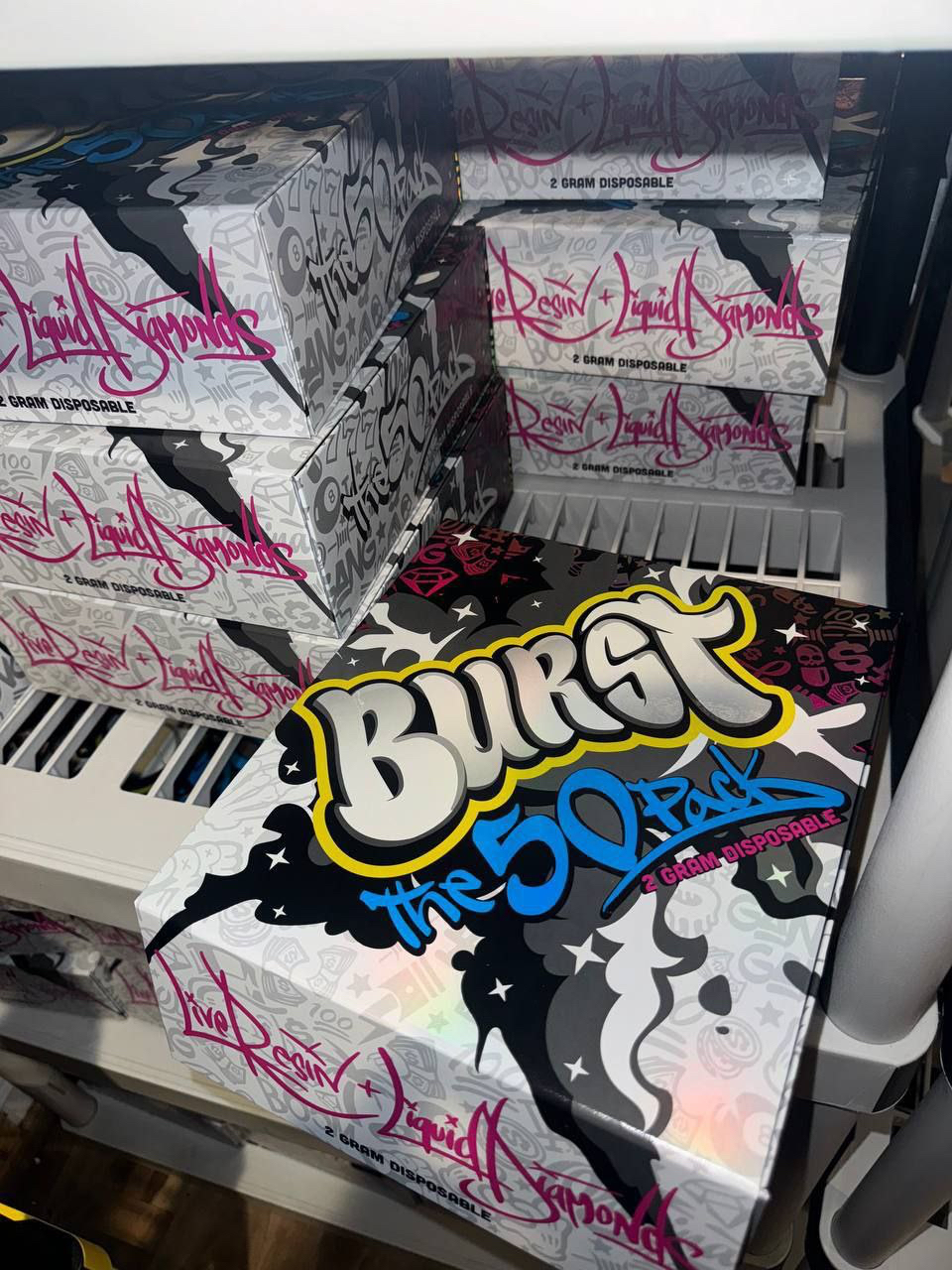 burst 2 gram disposable