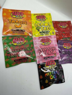 faded fruits gummies 500mg
