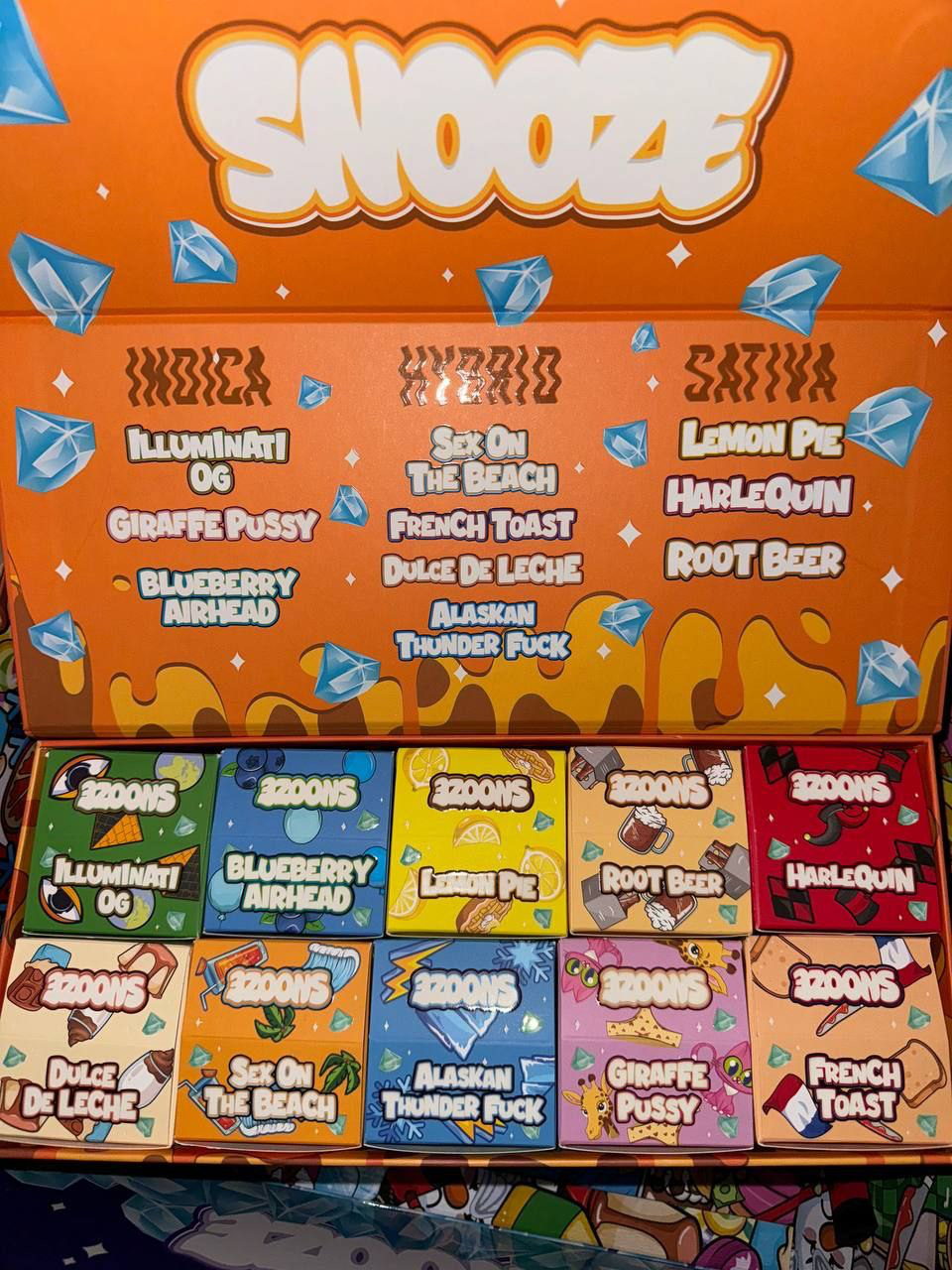 snooze disposable 2g