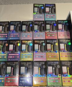 geek bar pulse x raspberry peach lime flavor