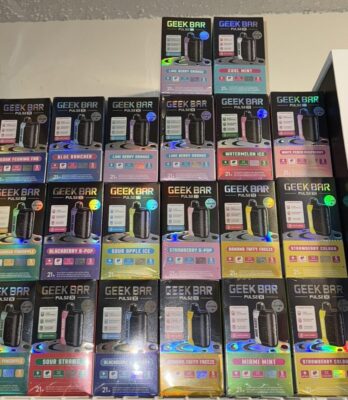 geek bar pulse x raspberry peach lime flavor