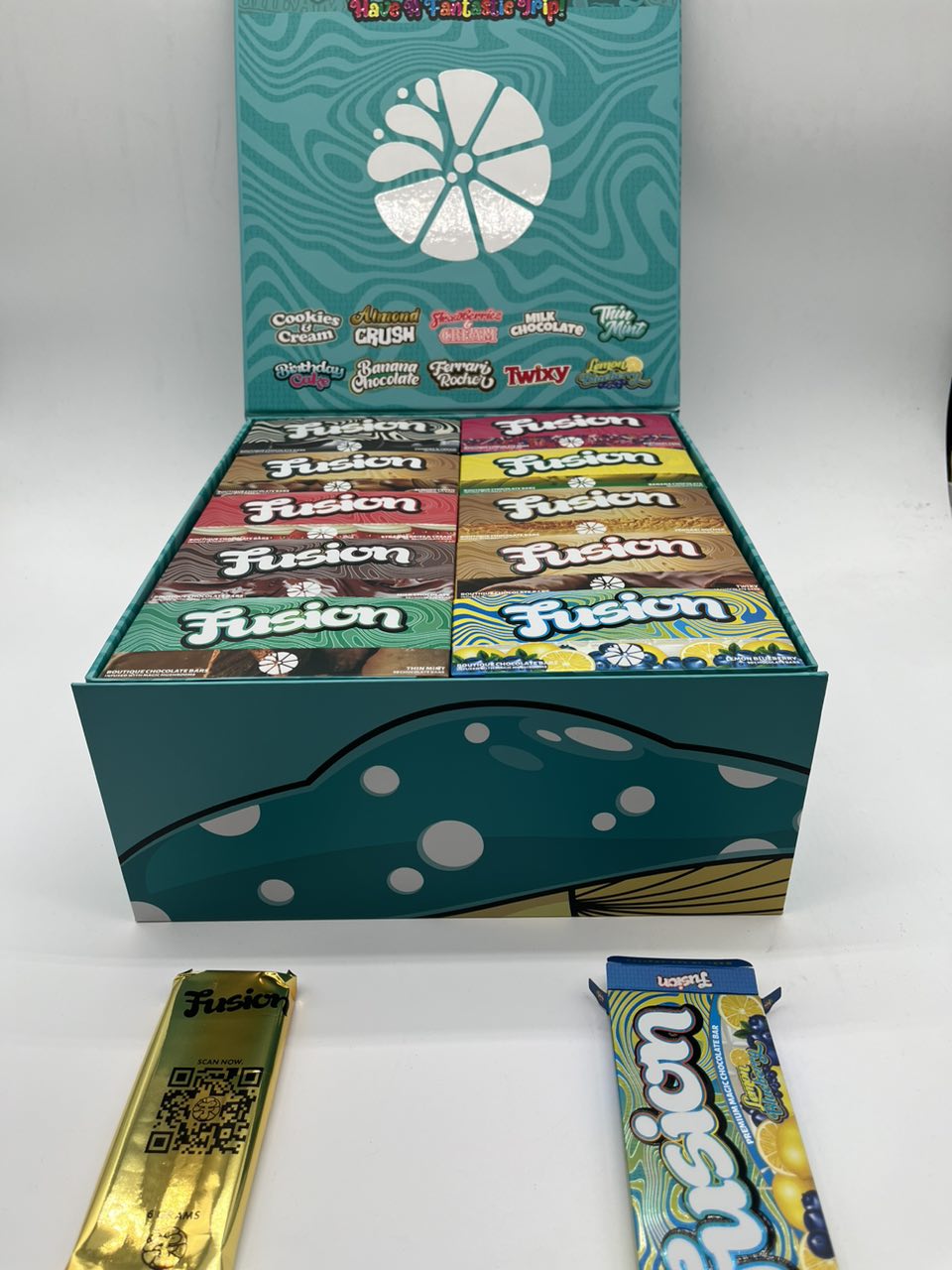 fusion chocolate bars