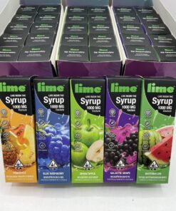 lime thc syrup