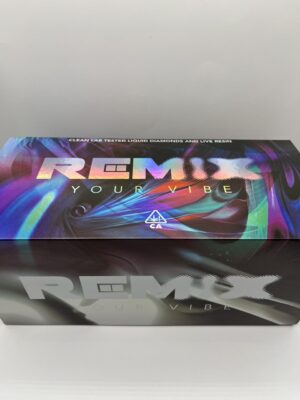 remix 2g liquid diamonds + live resin dual chamber disposable