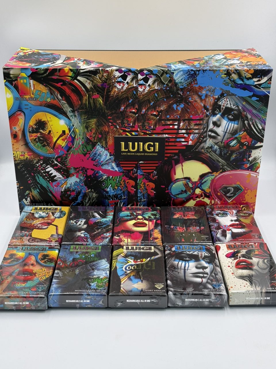 luigi carts disposable