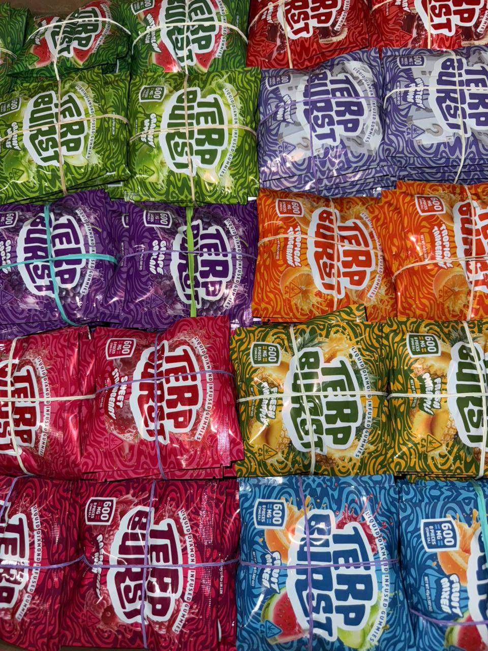 terp burst liquid diamond gummies