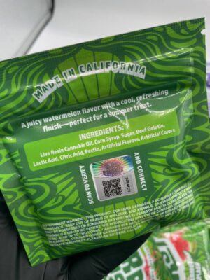 terp burst gummies 600mg