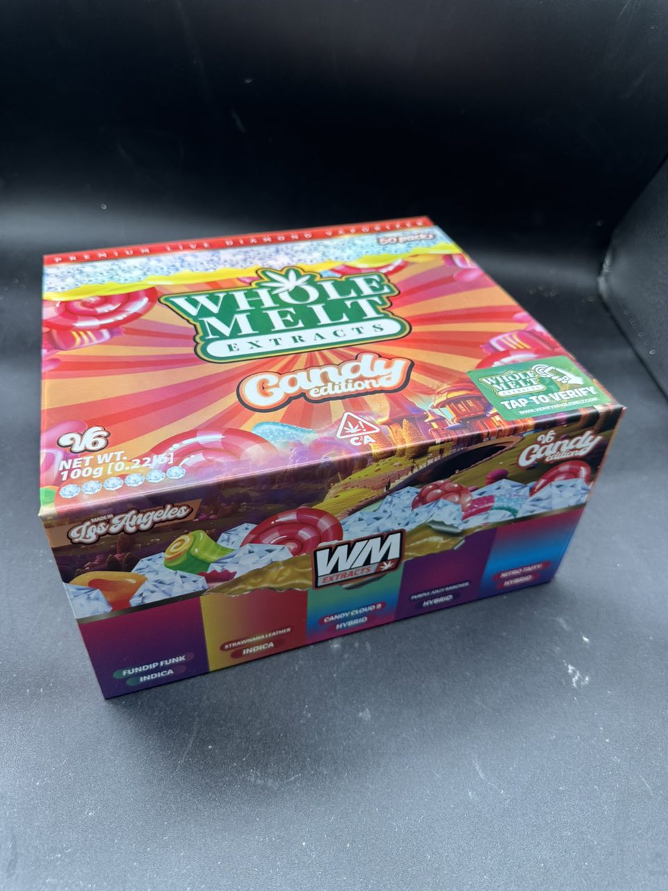 v6 whole melt candy edition