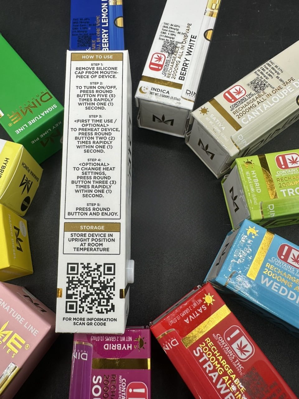 dime 2 gram disposable