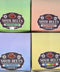 sour belts edibles 3000mg