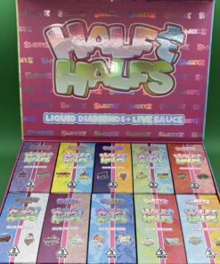 sweetz exotics half & halfs disposable