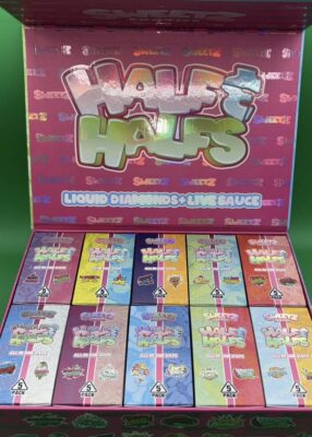 sweetz exotics half & halfs disposable