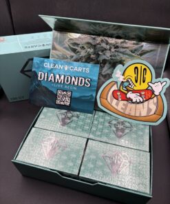 clean carts disposable tiffany blue edition