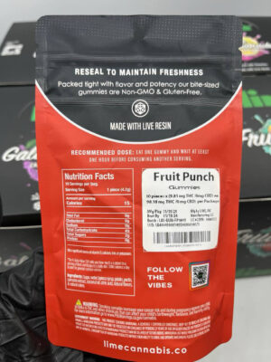 lime cannabis infused gummies