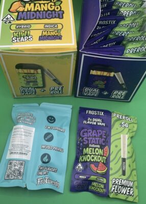 frostix dual disposable + pre roll