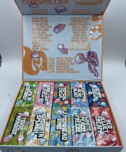 favorites minis disposable orange box