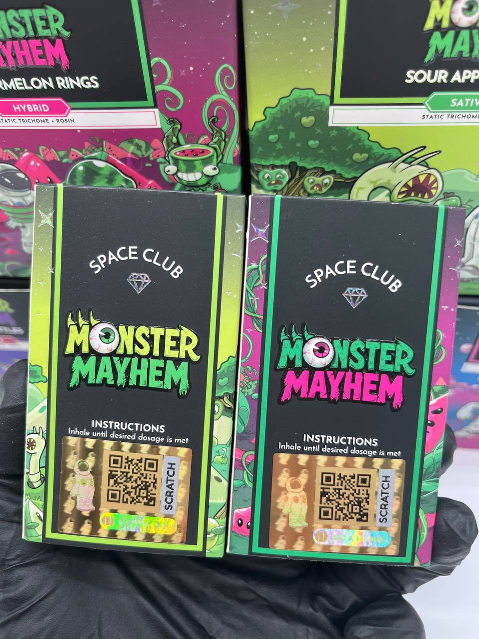 space club monster mayhem 3g disposable