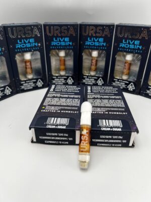 ursa live rosin cart