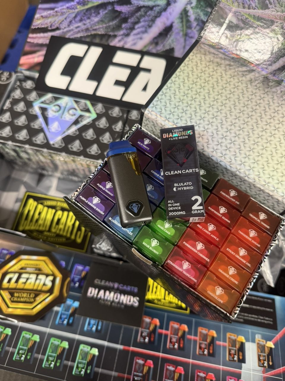 clean carts 2g black edition