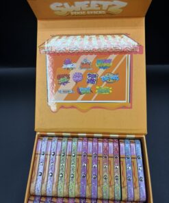 sweetz pixie sticks orange box