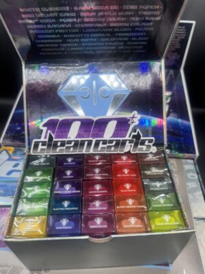 100 flavors clean carts 2g disposable