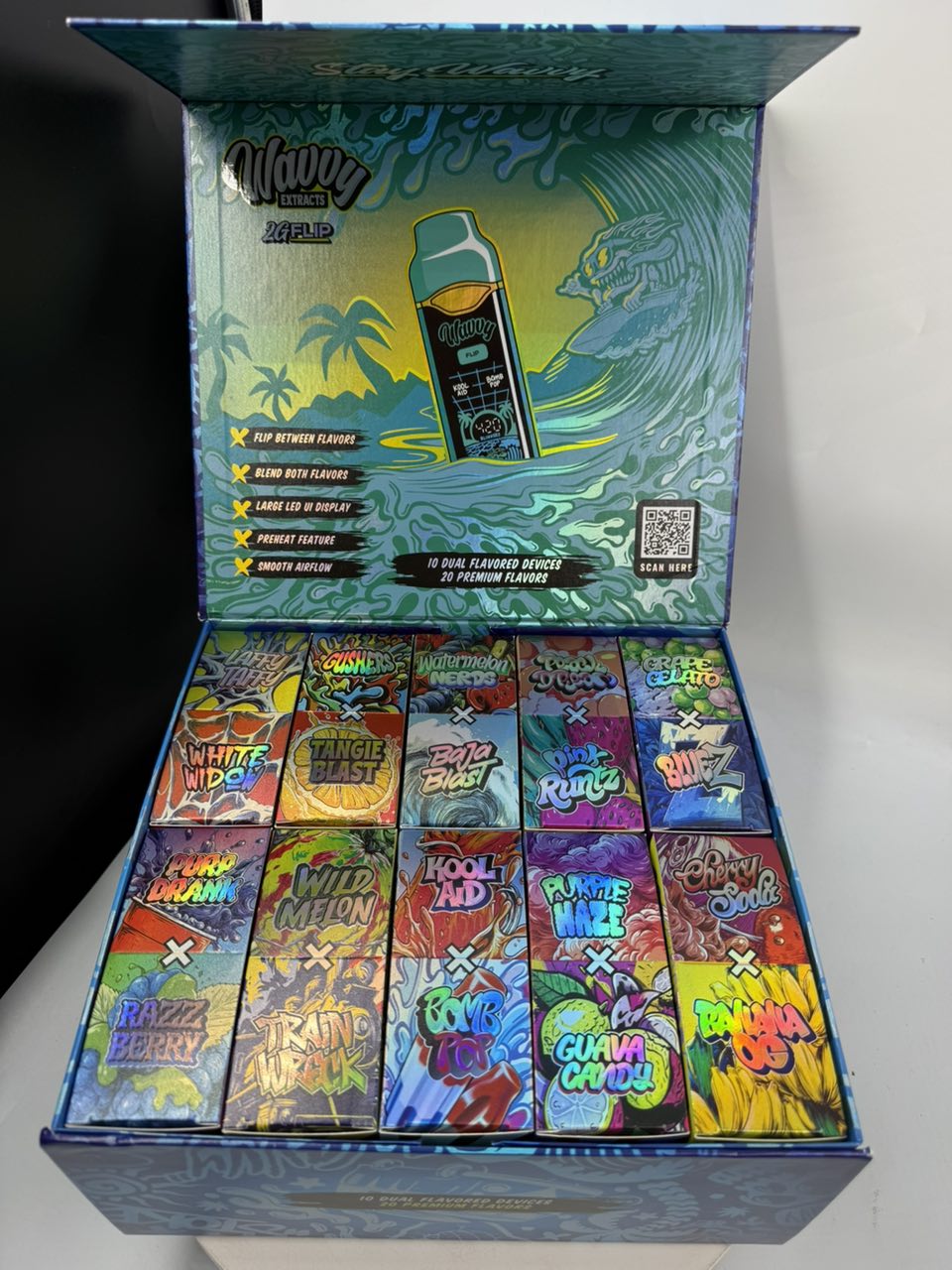 wavvy flip disposable