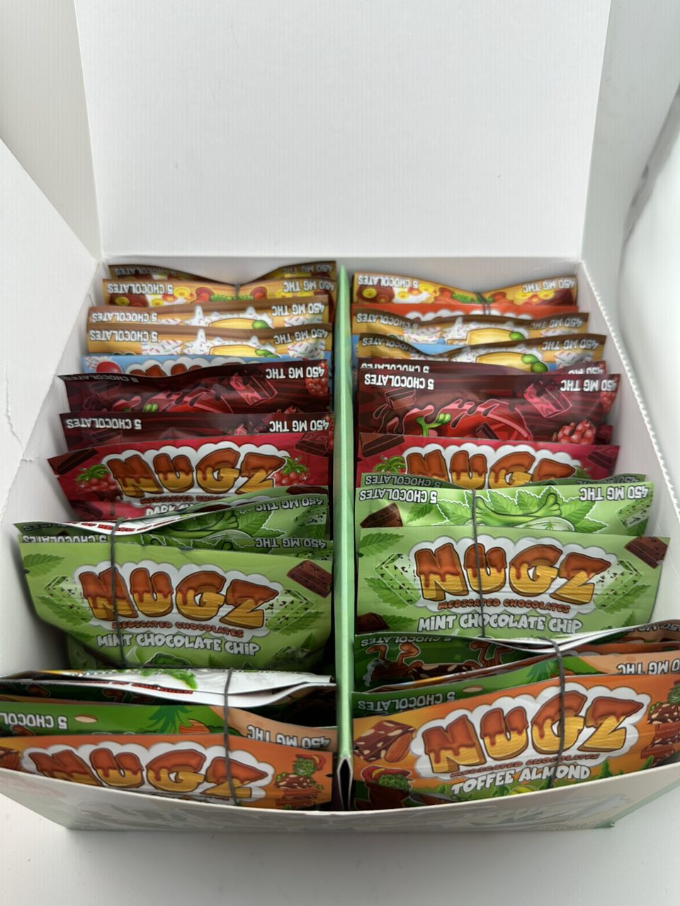 nugz medicated thc chocolates