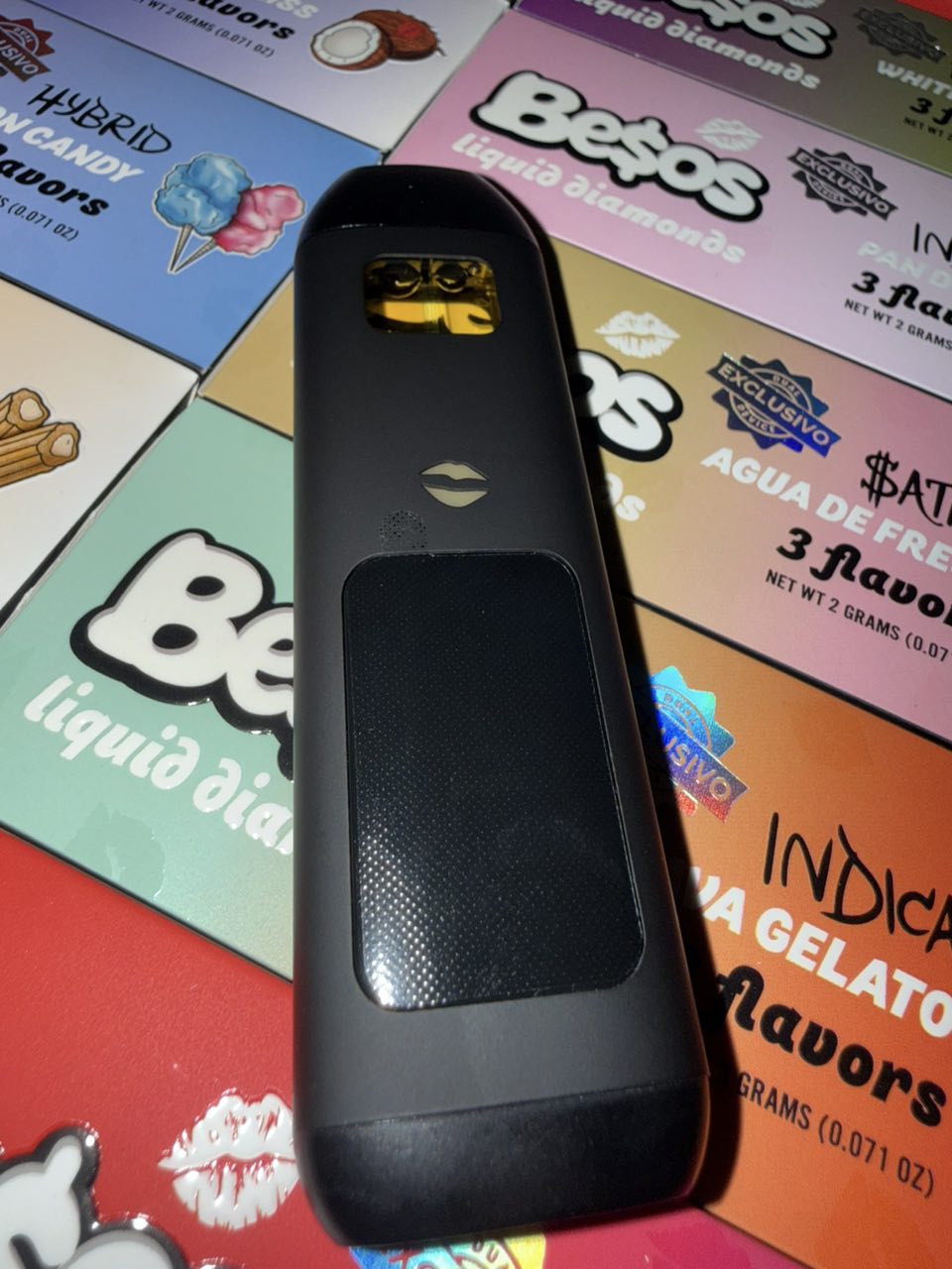 besos disposable with screen