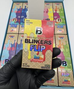 blinkers flip ice cream disposable