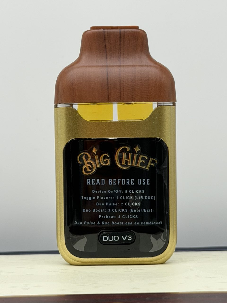 big chief duo v3 disposable