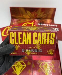 clean carts spring red edition disposable