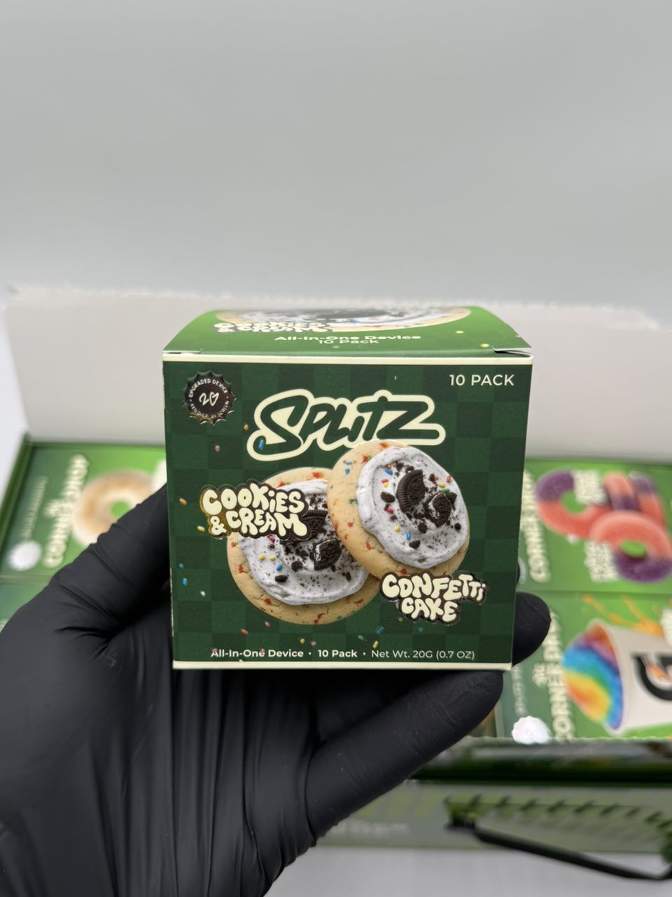 splitz the corner drop dual disposable