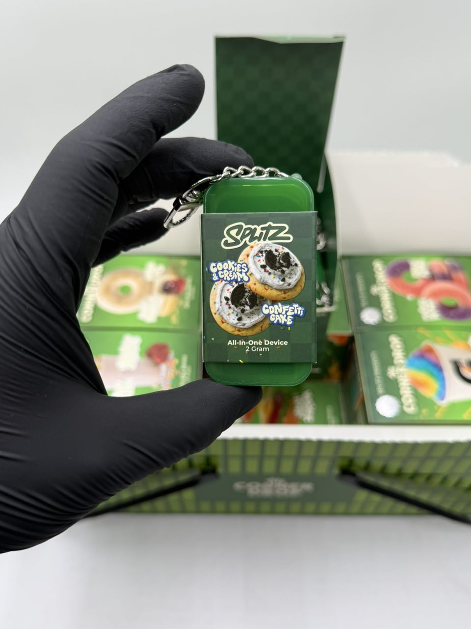 splitz the corner drop disposable