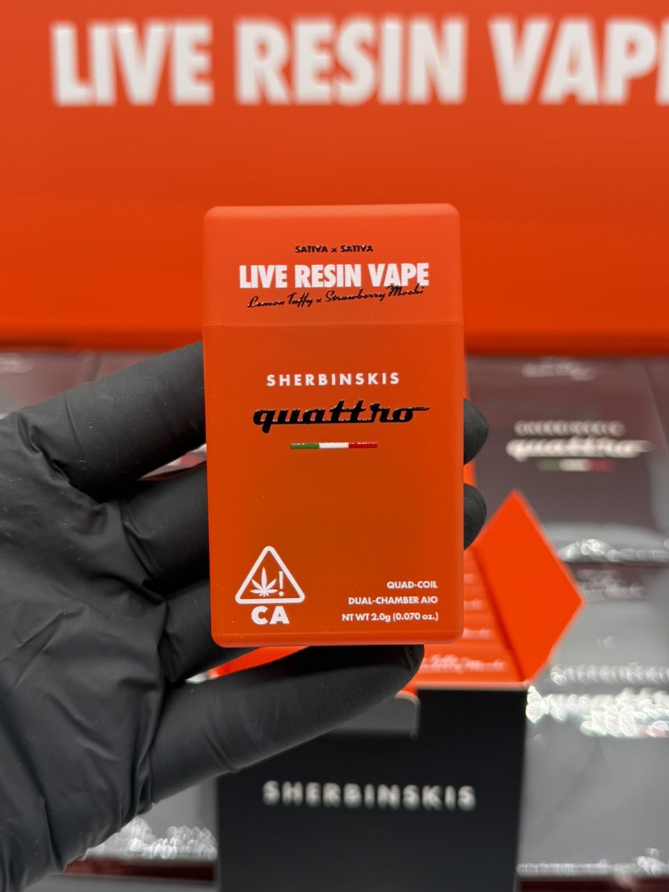 sherbinskis quattro disposable