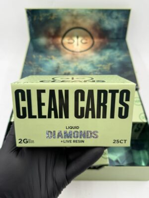 clean carts spring green disposable